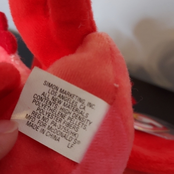 TY Original Beanie Baby Strut And Teenie Beanie Baby Strut 1993 - Picture 6 of 6